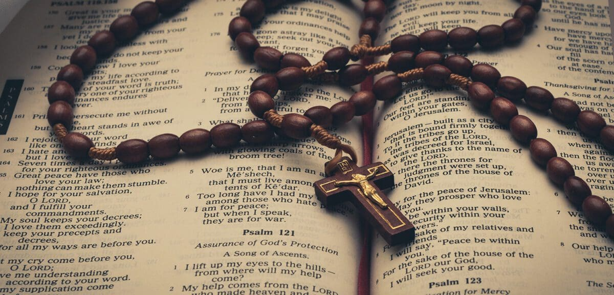 First Saturday of each month at 11:30 AM. The Rosary and Shrine Prayers This recitation of the Rosary is offered on the first Saturday of each month at 11:30 AM. prior to the Holy Eucharist at the Shrine of Our Lady of Fifth Avenue and online as an audio livestream. It incorporates Shrine prayers, and the intercessions are offered at the beginning of each chaplet. More information about the Rosary is available online. More information about the Rosary is available online. By prayerfully meditating on the mysteries of the Gospel and asking the intercession of the Blessed Virgin Mary, we hope to grow in our love of Jesus and in our imitation of him and his mother. We invite you to send us a prayer request or purchase a candle to be lit at the shrine. Saturday, August 2, 2025, 11:30 AM&nbsp;| Our Lady of Fifth Avenue.